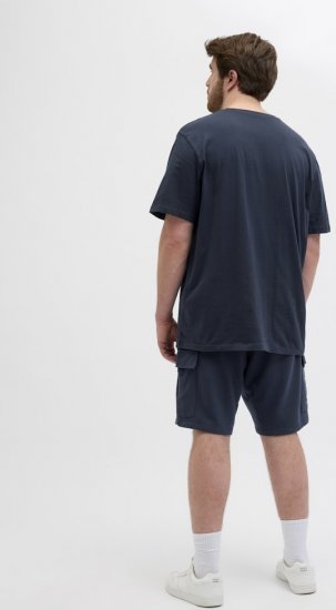 Jack & Jones Hudson Crew Neck T-Shirt Navy - Camisetas - Camisetas - 2XL-14XL