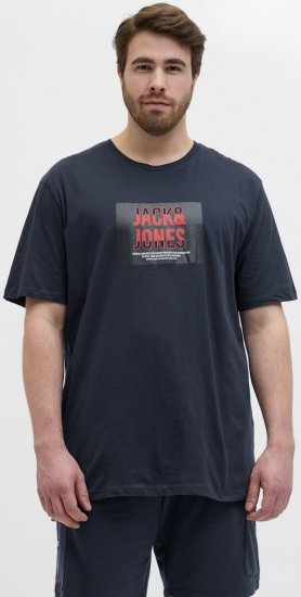 Jack & Jones Hudson Crew Neck T-Shirt Navy - Camisetas - Camisetas - 2XL-14XL