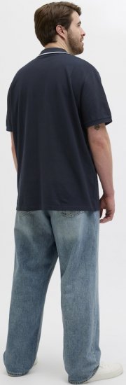 Jack & Jones Hudson Short Sleeve Polo Dark Navy - Polos - Polos 2XL-8XL