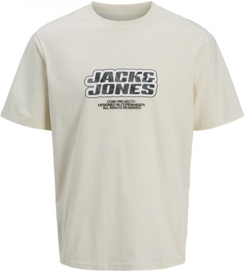 Jack & Jones Lido Core Front Print T-Shirt Yellow - Camisetas - Camisetas - 2XL-14XL