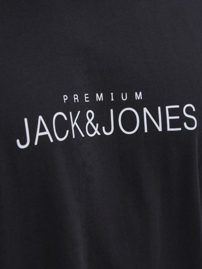 Jack & Jones Lavance Crew Neck T-Shirt Black Beauty - Camisetas - Camisetas - 2XL-14XL