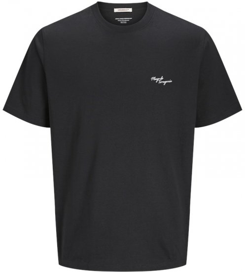 Jack & Jones Almeria Back Print T-Shirt Black - Camisetas - Camisetas - 2XL-14XL