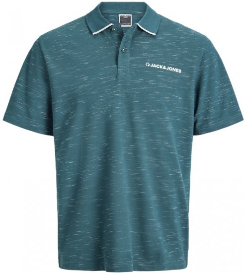 Jack & Jones Logan Polo Shirt Deep Teal - Polos - Polos 2XL-8XL