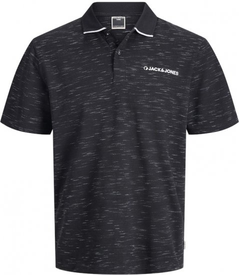 Jack & Jones Logan Polo Shirt Black - Polos - Polos 2XL-8XL