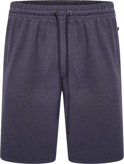Kam Jeans 3317 Textured Interlock Shorts Indigo - Pantalones y cortos de chándal - Pantalones y Pantalones cortos de chándal - 2XL-12XL