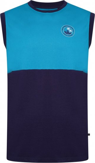 Kam Jeans 5764 Palm Springs Vest Sleeveless T-Shirt Navy Academy - Camisetas - Camisetas - 2XL-14XL