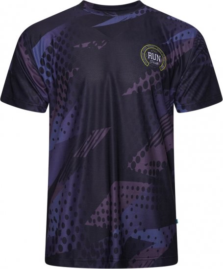 Kam Jeans AP010 Active Performance Printed Mesh T-Shirt Black - Camisetas - Camisetas - 2XL-14XL