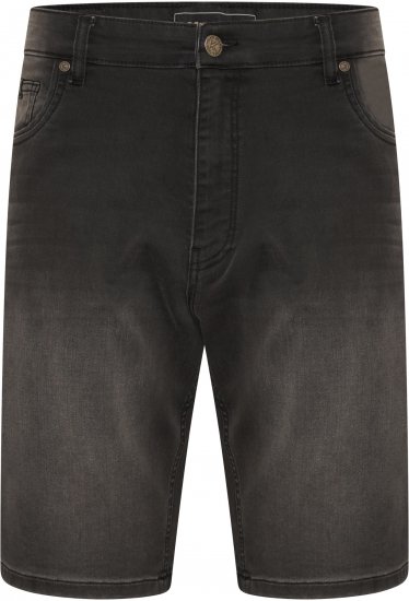 Kam Jeans NUNEZ2 Knitted Denim Stretch Shorts Charcoal - Pantalones cortos - Pantalones cortos W40-W60