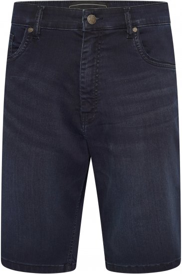 Kam Jeans NUNEZ2 Knitted Denim Stretch Shorts Dark Navy - Pantalones cortos - Pantalones cortos W40-W60