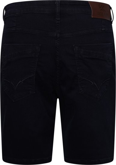 Kam Jeans Pepe Knitted Denim Shorts Blue-Black - Pantalones cortos - Pantalones cortos W40-W60