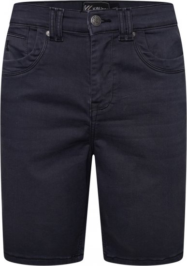 Kam Jeans Pepe Knitted Denim Shorts Charcoal - Pantalones cortos - Pantalones cortos W40-W60