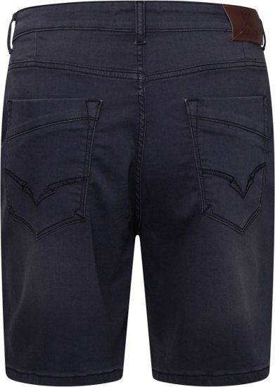 Kam Jeans Pepe Knitted Denim Shorts Charcoal - Pantalones cortos - Pantalones cortos W40-W60
