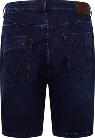 Kam Jeans Pepe Knitted Denim Shorts Mid Wash Blue - Pantalones cortos - Pantalones cortos W40-W60