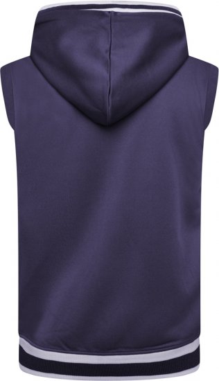 Kam Jeans TS005 Retro Tracky Set (Shorts/Sleeveless Hoodie) Navy - La loca oferta de abril de Motley - 