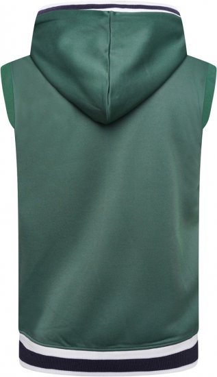 Kam Jeans TS005 Retro Tracky Set (Shorts/Sleeveless Hoodie) Racing Green - Todos prendas - Ropa tallas grandes hombre