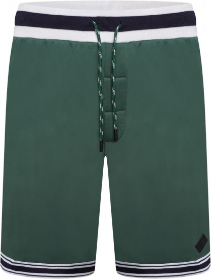 Kam Jeans TS005 Retro Tracky Set (Shorts/Sleeveless Hoodie) Racing Green - Todos prendas - Ropa tallas grandes hombre