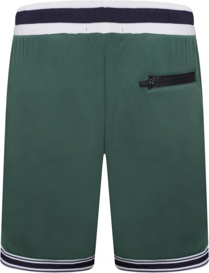 Kam Jeans TS005 Retro Tracky Set (Shorts/Sleeveless Hoodie) Racing Green - Todos prendas - Ropa tallas grandes hombre