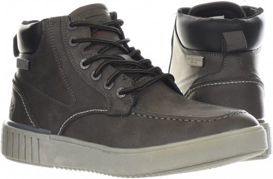 U.S. POLO ASSN. Winter Shoes Grey/Brown - Calzado de hombre 40-52 - 