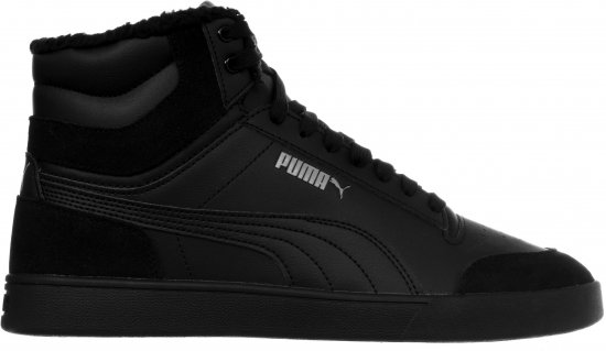 Puma Shuffle Mid Fur Shoes Black - Calzado de hombre 40-52 - Zapatillas de hombre tallas 40-52
