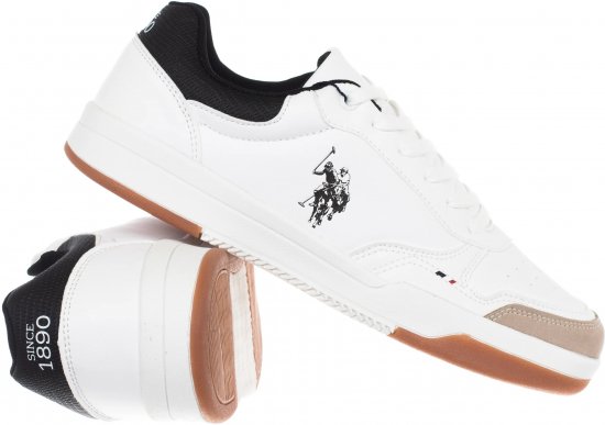 U.S. POLO ASSN. Steve - Men's Sneakers White - Calzado de hombre 40-52 - 