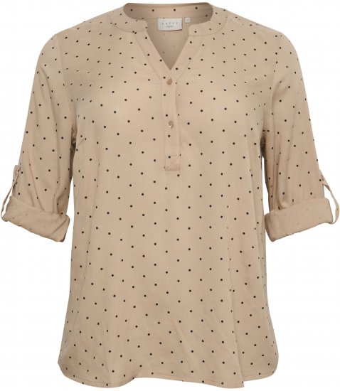 Kaffe Curve Joy Blusa Nomad/Negro De Lunares - Blusas y túnicas - 