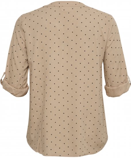 Kaffe Curve Joy Blusa Nomad/Negro De Lunares - Blusas y túnicas - 