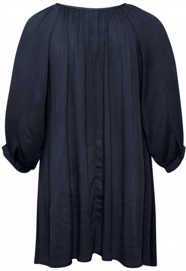 Kaffe Curve Ami Manga 3/4 Túnica Azul marino medianoche - Camisetas - 