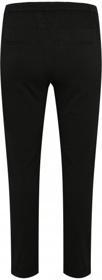 Kaffe Curve Jia Pantalones con cinturón Negro intenso - Vaqueros & Pantalones de Mujer Tallas Grandes – Plus Size - 