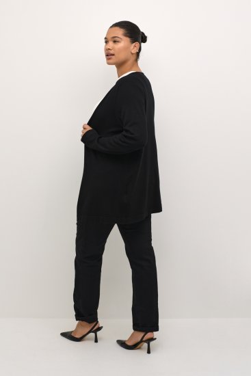 Kaffe Curve Farsia Cárdigan Negro intenso - Sudaderas y hoodies - 