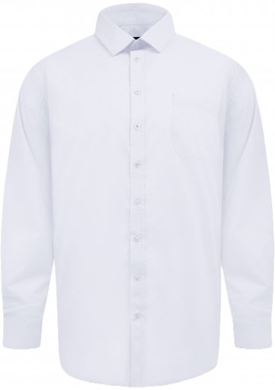 D555 Oliver Camisa Elástica De Manga Larga Resistente A Las Manchas Y Sin Plancha Blanca - Camisas - Camisas 2XL-10XL