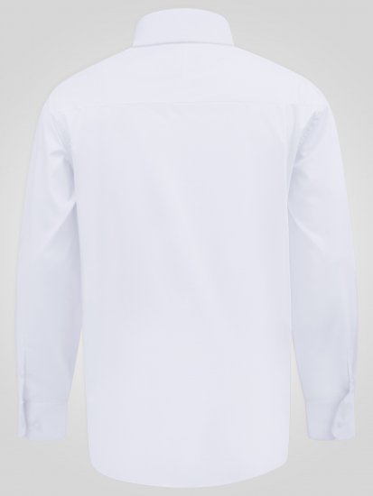 D555 Oliver Camisa Elástica De Manga Larga Resistente A Las Manchas Y Sin Plancha Blanca - Camisas - Camisas 2XL-10XL