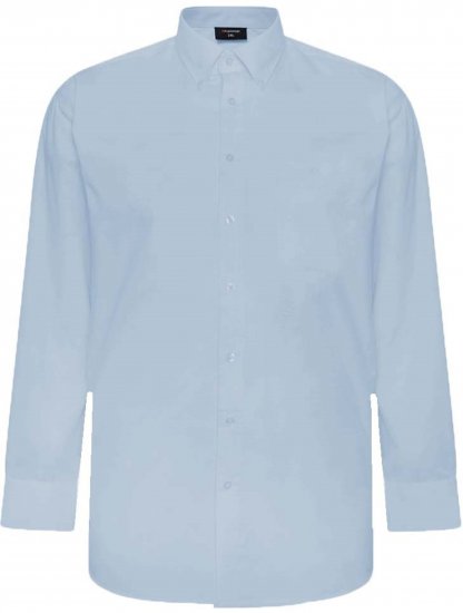 Espionage SH150 Plain Long Sleeve Shirt Blue - Camisas de manga larga - 