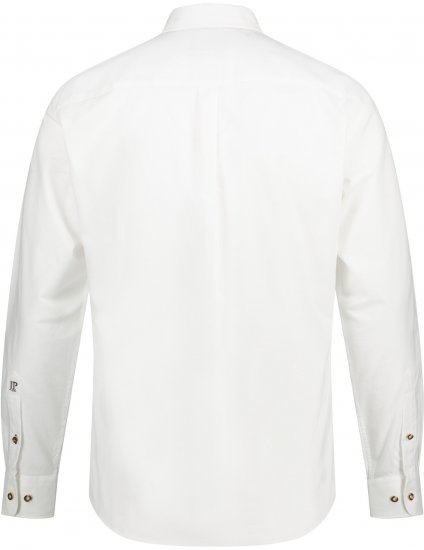 JP1880 Shirt Modern Fit Traditional Stag Horn White - Camisas - Camisas 2XL-10XL