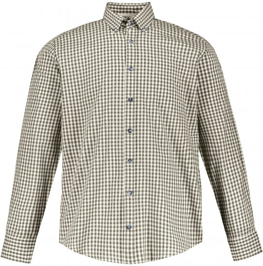 JP1880 Shirt Checked Traditional Long Sleeve Olive Green - Ropa de fiesta - Ropa de fiesta – Para celebrar con estilo y comodidad