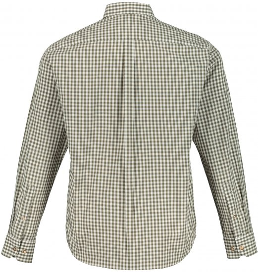 JP1880 Shirt Checked Traditional Long Sleeve Olive Green - Ropa de fiesta - Ropa de fiesta – Para celebrar con estilo y comodidad
