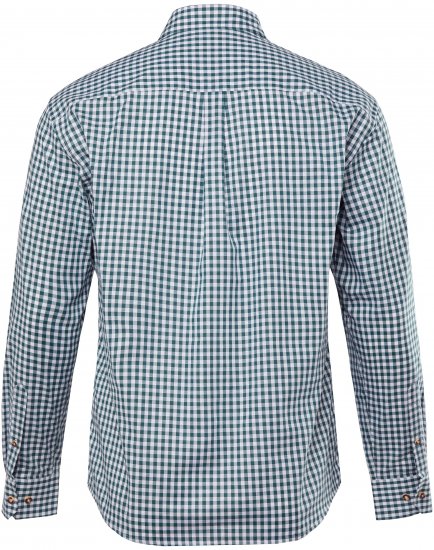 JP1880 Shirt Checked Traditional Long Sleeve Jade - Ropa de fiesta - Ropa de fiesta – Para celebrar con estilo y comodidad