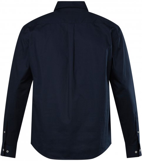JP1880 Shirt Long Sleeve Modern Fit Navy Blue TALL - ROPA DE HOMBRE MT-6XLT - Tamaños de talle alto