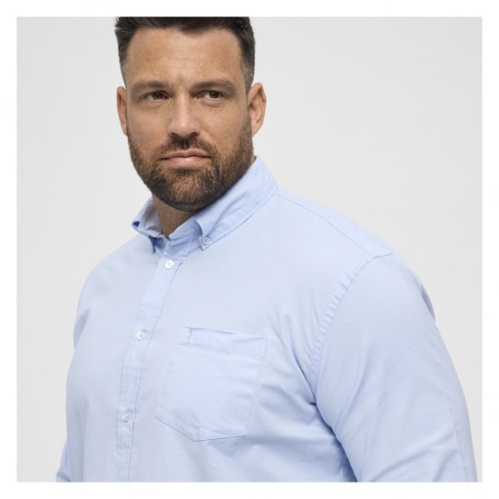North Latitude Oxford Shirt Light Blue - Camisas - Camisas 2XL-10XL