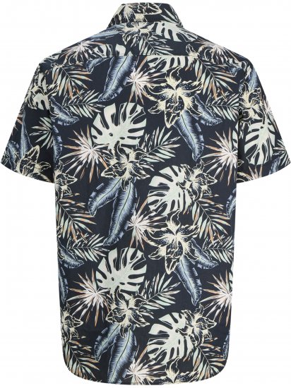 Jack & Jones Honolulu Short Sleeve Resort Shirt Black - Camisas - Camisas 2XL-10XL