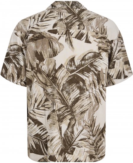 Jack & Jones Jeff Resort Short Sleeve Shirt Brown - Camisas - Camisas 2XL-10XL