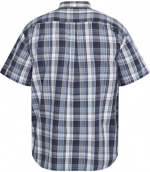 North Latitude 61115 Camisa a Cuadros Cuerpo Extra Largo Azul Marino - Camisas - Camisas 2XL-10XL
