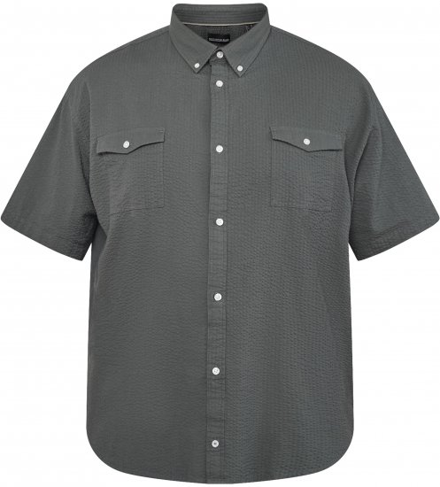 North Latitude 61306 Sobrecamisa de Manga Corta Verde Oscuro - Camisas - Camisas 2XL-10XL