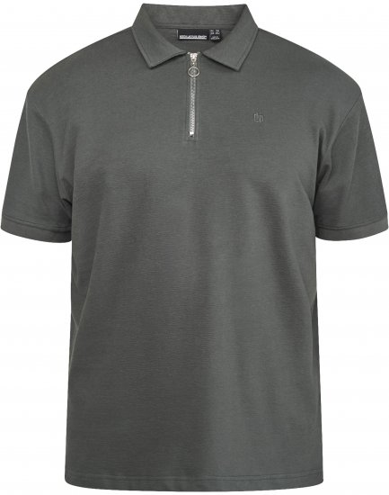 North Latitude 61347 Polo con Cremallera Verde Oscuro - Polos - Polos 2XL-8XL
