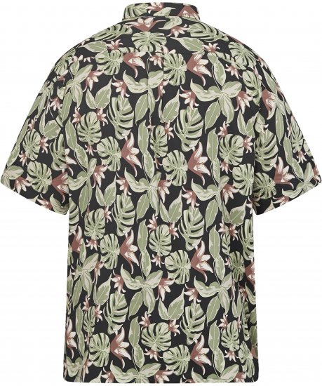 North Latitude 61357 Camisa de Viscosa con Estampado Integral Negro - Camisas - Camisas 2XL-10XL