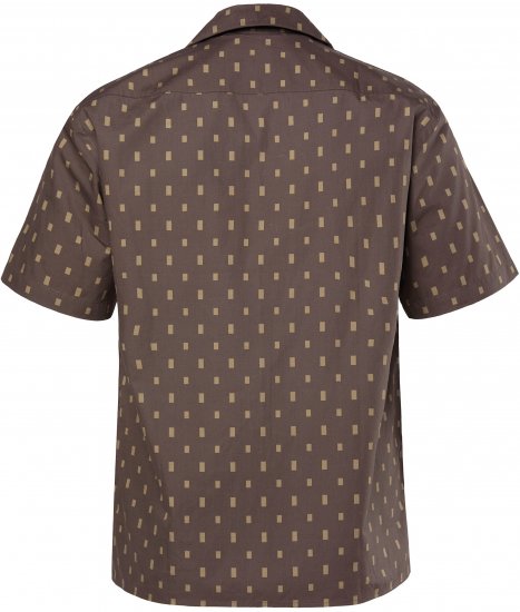 JP1880 Boxy Cuba Short Sleeve Shirt Brown - Camisas - Camisas 2XL-10XL