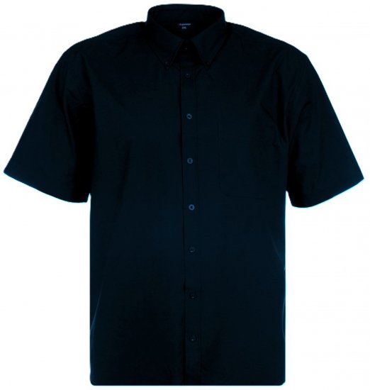 Espionage SH149 Plain Short Sleeve Shirt Navy - Camisas de manga corta - Camisas Manga Corta Tallas Grandes