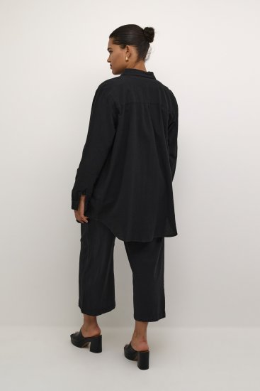 Kaffe Curve Nana Túnica Camisera Negro Profundo - Blusas y túnicas - 