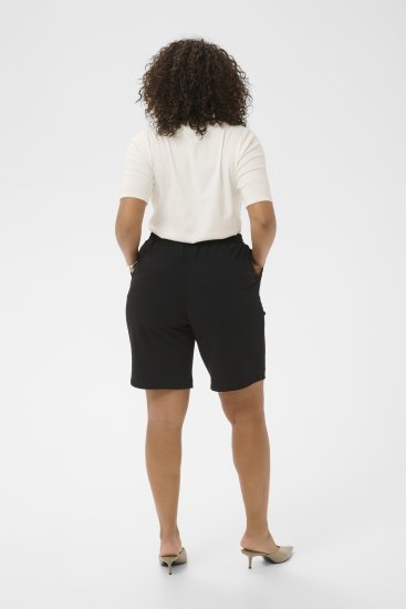 Kaffe Curve Pheolo Shorts Black Deep - Pantalones cortos - 