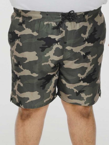 D555 Kody Camo Printed Swimshorts Khaki - Bañadores - Bañadores - 2XL-12XL