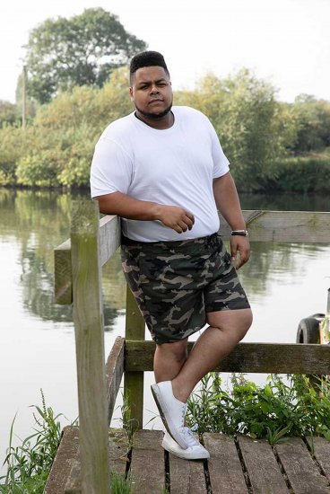 D555 Kody Camo Printed Swimshorts Khaki - Bañadores - Bañadores - 2XL-12XL